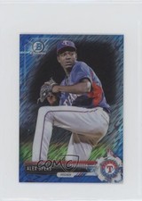 2017 Bowman Chrome Minis Prospects Blue Shimmer Refractor 14/150 Alex Speas 7fq