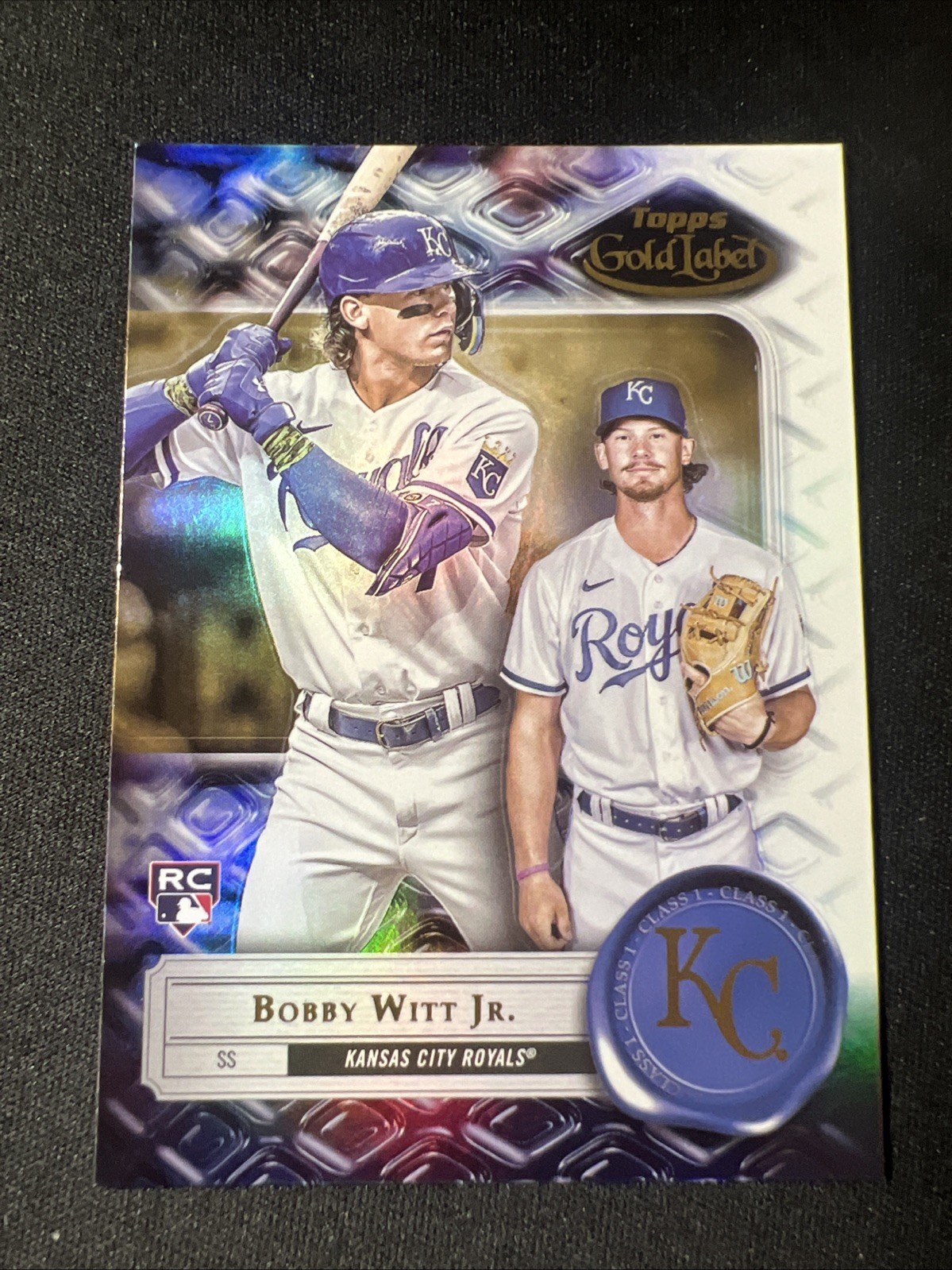 Bobby Witt Jr. 2022 Topps Gold Label  RC #49 Class 2 Kansas City Royals