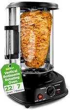 NutriChef Vertical Rotating Turkey & Shawarma - Stainless Steel