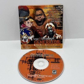 Sega Dreamcast Generator Demo Disc Vol. 1 1999 Vintage CD Video Game Disk