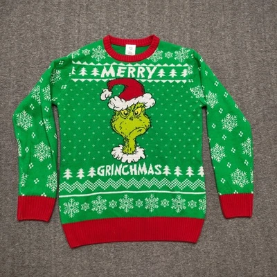 The Grinch Sweater Large Long Sleeve Official Name Brand - Image 1 of 4