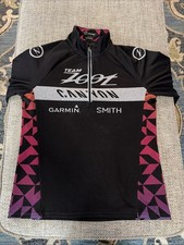 TEAM ZOOT LONG SLEEVE CYCLING RUNNING JERSEY/ JACKET 1/4 Zip LIGHT Size Medium