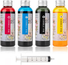 4×100 ML Ink Refill Kit, Compatible for 280/281 270/271 250/251 1200 2200 1500 2