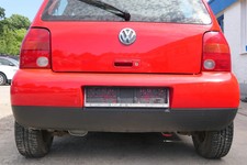VW Lupo Stoßstange hinten Heckstoßstange Stoßfänger rot LP3G