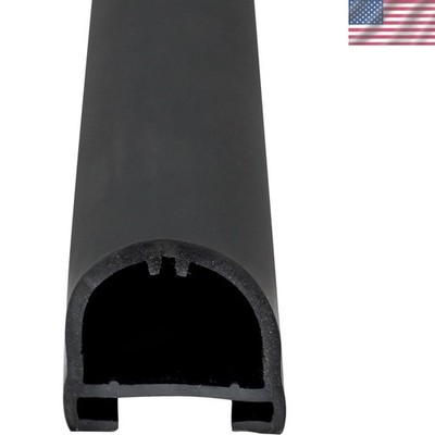 Black Rubber for 1'' x 15/16'' x 35' D-Seal RV Slide Out System