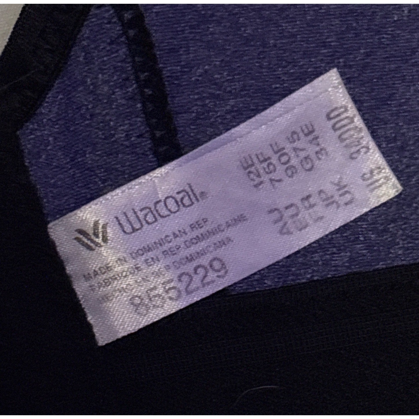 Wacoal Full Coverage Underwire Bra Heathered Purp… - image 4