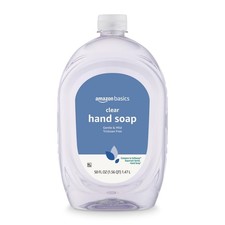 Amazon Basics Gentle  Mild Clear Liquid Hand Soap Refill, Triclosan-free, 50 Fl