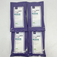Medline ReadyBath Scented Rinse Free Shampoo and Conditioning Caps 4ct