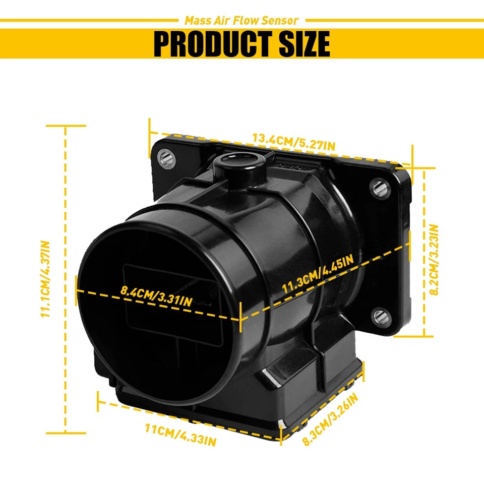 FOR 2000-2005 MITSUBISHI ECLIPSE DODGE STRATUS MASS AIR FLOW SENSOR METER MAF - Image 2 of 4