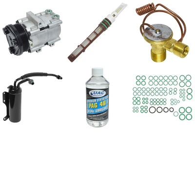 UAC KT 1545 A/C Compressor Kit For Select 97-01 Ford Models