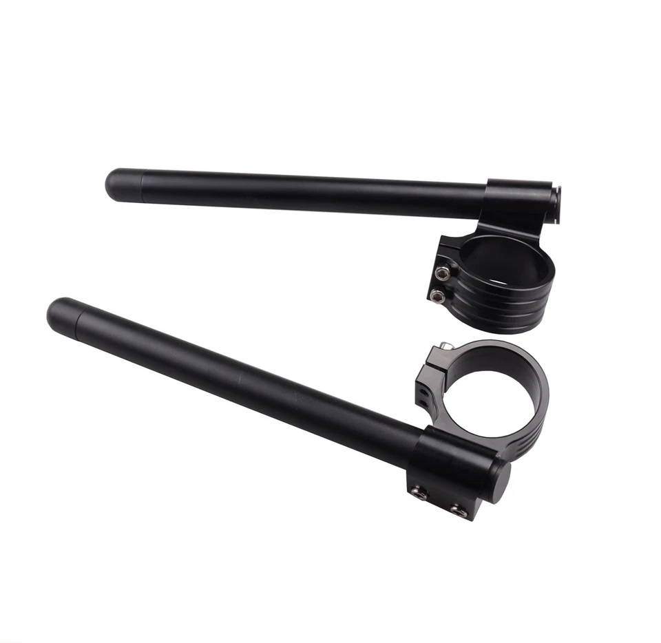 33MM Fork Tube Clip ons Cafe racer For Suzuki GS250 GS300 GS400 GS450 GT250 - Image 4 of 4