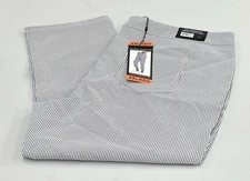 Mario Serrani Women's Comfort Stretch Capri Pants, Navy / Ivory, Size XXL