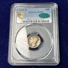 1916-D Mercury Dime PCGS AG-3 CAC