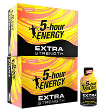 5-hour ENERGY  EXTRA Strength  Strawberry Banana  1.93oz  24 Count Pack-NEW