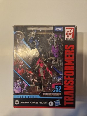 Transformers Studio Series 52 Deluxe Class  Actionfiguren SET CHROMIA