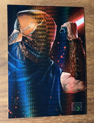 2025 Topps Chrome Star Wars Galaxy #FTD-3 The Stranger Prism Refractor /75