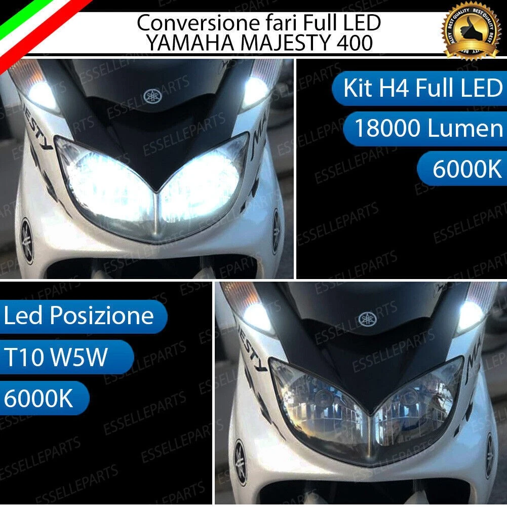 JFG RACING Fanale Anteriore Moto Impermeabile Per XR150L, Luce Di Marcia Bianca, Fanalino Sostitutivo