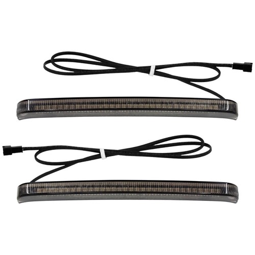 Saddlebag Tail Light LED Running Brake Flow Turn Signal Lamp Fit for Harley 14+ - Picture 14 of 15