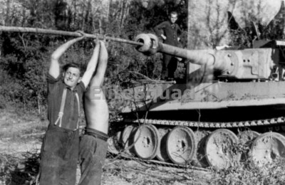 #ad WW2 Picture Photo German Panzer division clean gun of Tiger Tank 0617 $5.95