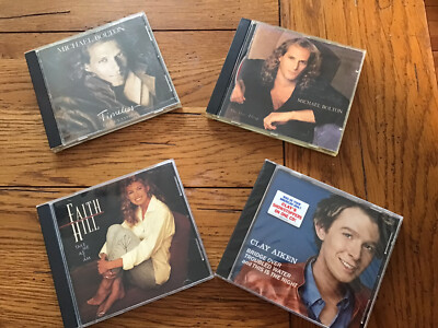 CD lot. Clay Aiken  Michael Bolton  Faith Hill