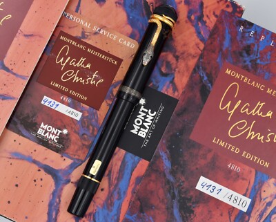 MONTBLANC 1993 Agatha Christie Vermeil 4810 Writers Limited