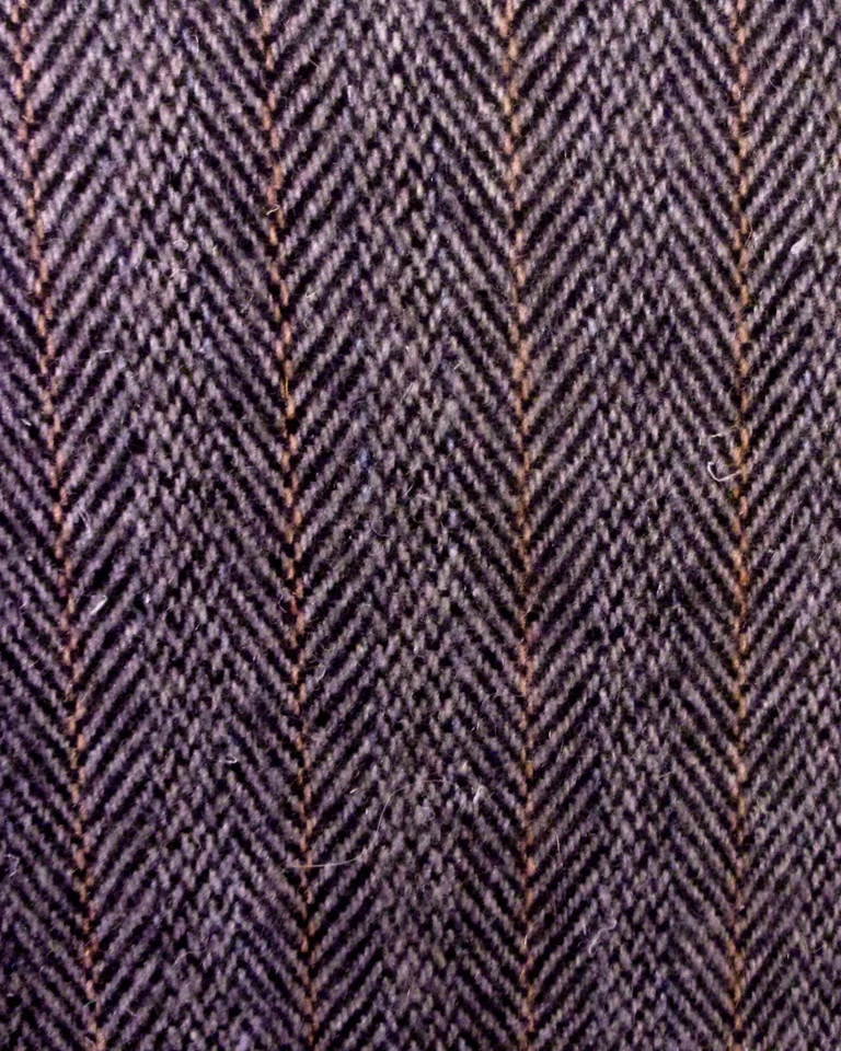 Blazer de tweed vintage años 60 70 usado en excelente estado John Blair gris lana espiga talla 45 XL Foto 3 de 4