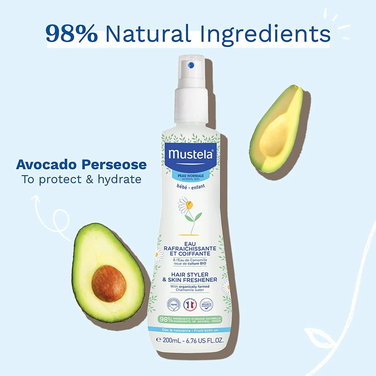 Mustela refreshing cheap spray