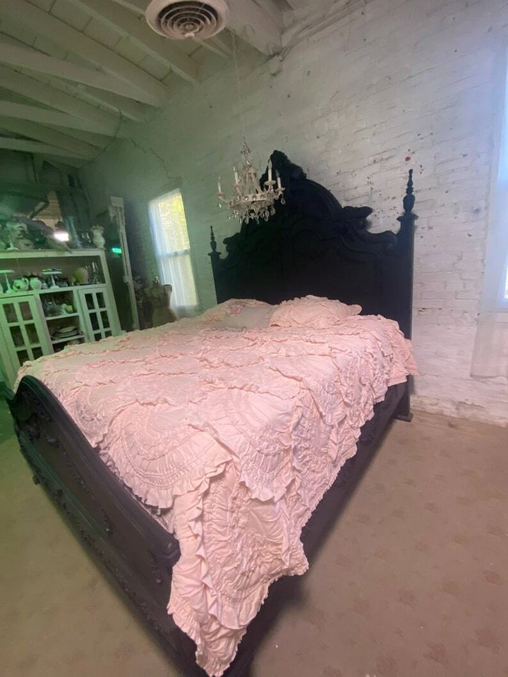 Cabaña pintada Shabby Chic romántica ángel cama Queen/King Foto 3 de 4