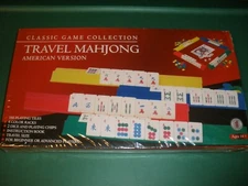 NE Classic American Travel Mahjong 166 Tiles Factory Sealed Original Box