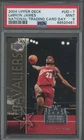 LeBron James 2004 Upper Deck National Trading Card Day PSA 9 MINT 2nd Year #UD-7