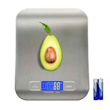 Food Scale, 11Lb Kitchen Scale with 6 Units Tare Function  LCD Display, 0.05Oz/