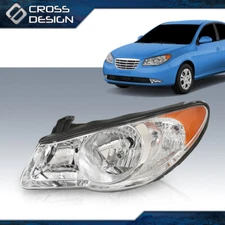 Fit For 07-10 Elantra Sedan Halogen Headlight Headlamp Head Light w/Bulb Left