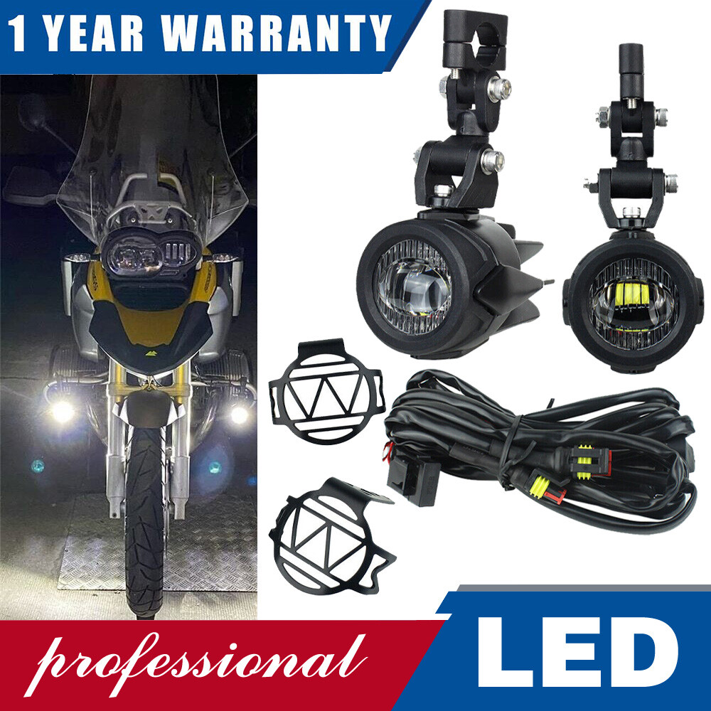 BMW R1200GS ADV LED Auxiliary Fog Lights 12000LM LED Motorcycle ...