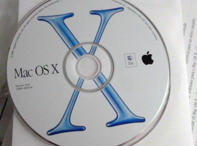 Apple Mac OS X Version 10.0 Macintosh Operating System iMac iBook