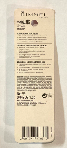 BUY 1, GET 1 AT 20% OFF (add 2) Rimmel Scandaleyes Waterproof Kohl Kajal Liner - Picture 5 of 7