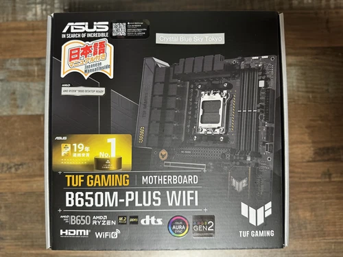 ASUS TUF GAMING B650M-PLUS WIFI AMD B650 AM5 MicroATX Motherboard DDR5 [NEW]