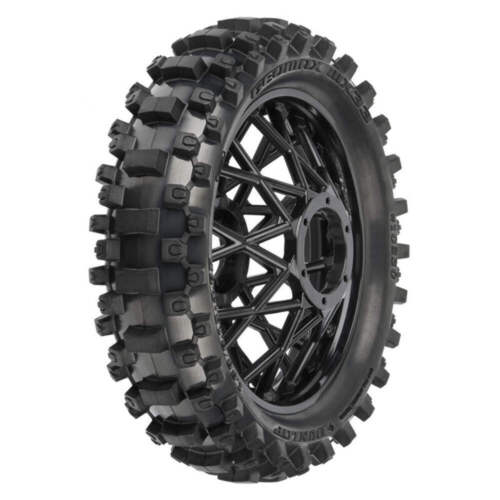 Pro-Line 1/4 Dunlop Geomax MX33 CR4 Front + Rear Tires Losi Promoto-MX - Picture 7 of 9