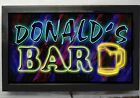 Led Lighted Custom Bar Sign Personalized Neon Style Display