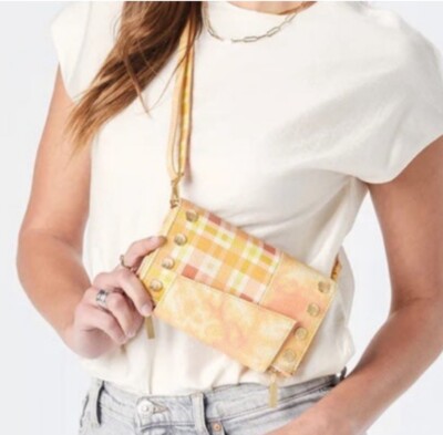Hammitt Los Angeles Levy Crossbody Wallet Marigold Mango $245