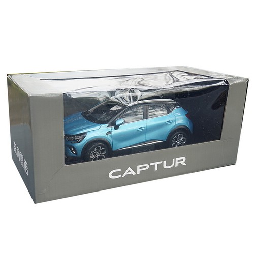 Renault Captur 2019 escala 1/18 modelo de coche diecast azul colección de juguetes regalo nuevo en caja - Imagen 6 de 6
