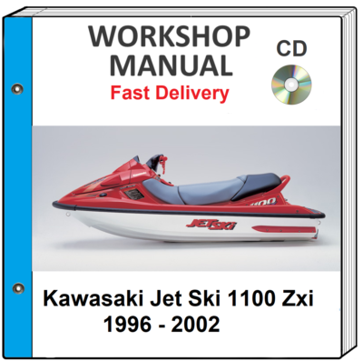 KAWASAKI JET SKI 1100 ZXi 1996 1997 1998 1999 SERVICE REPAIR SHOP