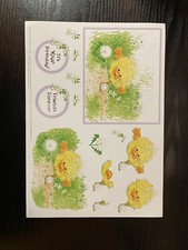 Joanna Sheen Decoupage Duck And Snail Sheet