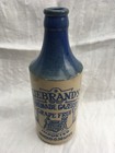 Blau Top Blaudruck Limonade Traube Obst Ginger Beer Soda Steinzeug Flasche 1939