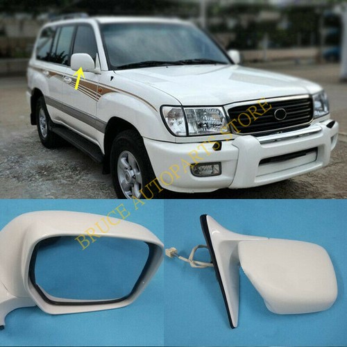 Right White 3Line Electric Rear View Mirror For Land Cruiser Lexus LX470 9807 eBay