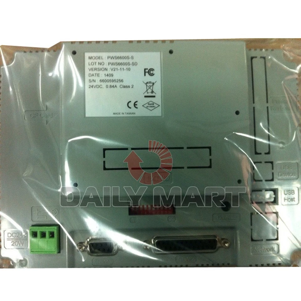 HITECH PWS6600S-S HMI Touch Screen Human Machine Interface New In Box Free Ship - Image 3 of 4
