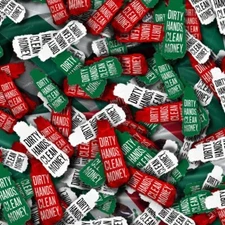 Clean Hands Flags - 18"x46" Hydrographic Film Hydro Dipping Dip Water Transfer