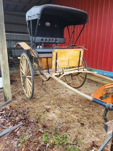Horse Drawn  Carriage Wagon 2 Wheel 