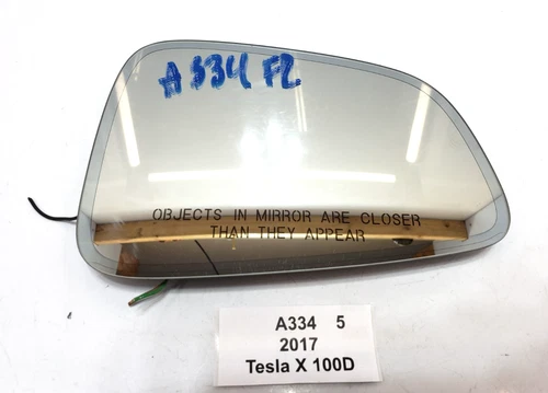 ✅ 16-23 OEM Tesla Model X Front Right Passenger Side Door Mirror Glass