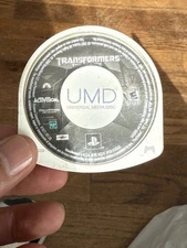 Transformers The Game Sony PSP Tested Working Game Only