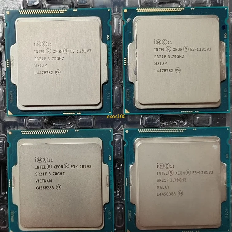 Intel Xeon E3-1281v3 SR21F 3.7GHz 4-Core 8MB 5GT/s LGA1150 B Grade CPU Processor - Image 3 of 4